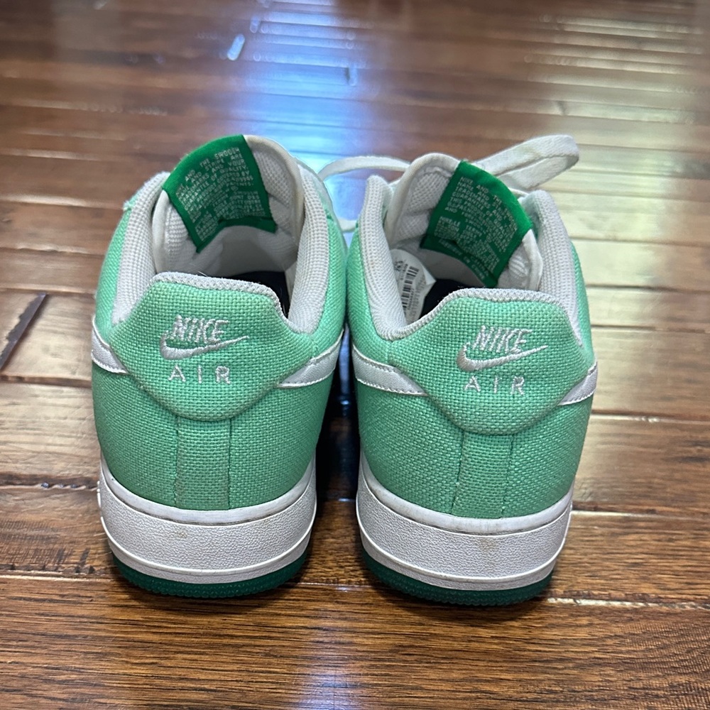 Nike Air Force 1 Low Canvas Tourmaline size 9.5 - Picture 4 of 10